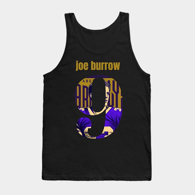 joe burrow cute graphic design Tank Top by Nasromaystro